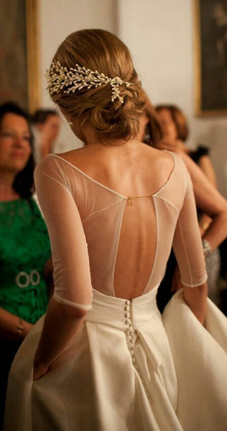 Accessoires cheveux pour coiffure mariage chignon mariée bohème romantique ret...