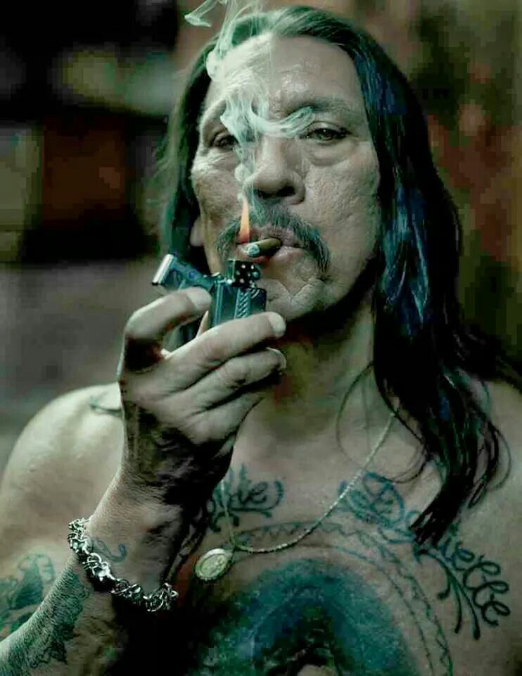 DANNY TREJO INKED IKONS FRAMED ART PRINT BY W.MAGUIRE F12X10618