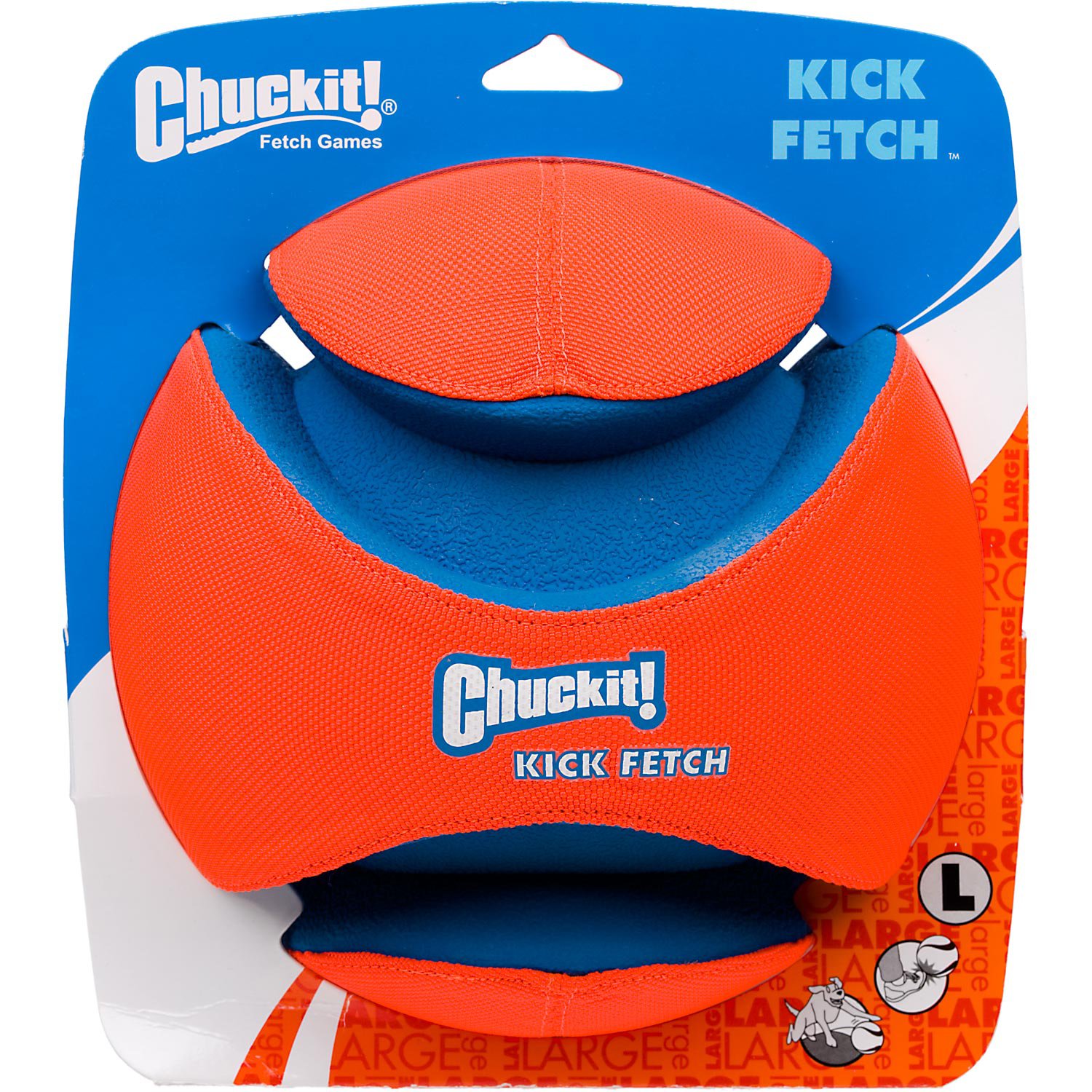 Chuckit Kick Fetch Ball Dog Toy Large Small Dog Toys