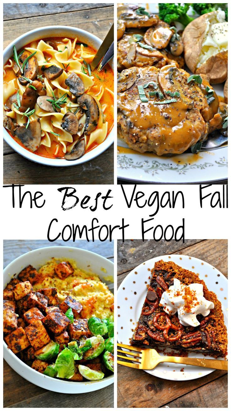 The Best Vegan Fall Comfort Food #fallfoods