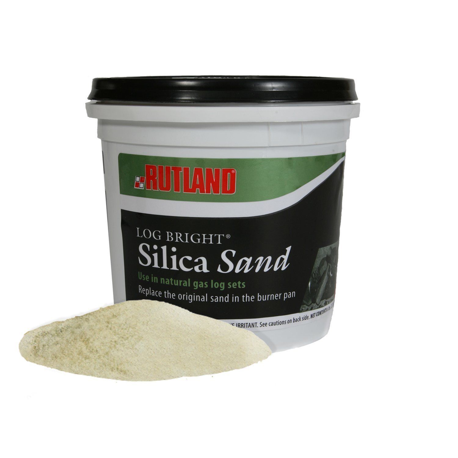 CleanBurn Silica Sand 12 lb Bucket for Gas Logs