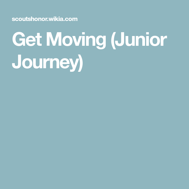 girl scout get moving journey girl scout get moving journey