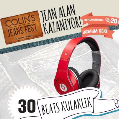 Colin S Ten Jean Alan Kazaniyor Colin Ste Yapacagin Her 50 Tl Lik Jean Alisverisinde Seni Muhtesem Oduller Bekliyor