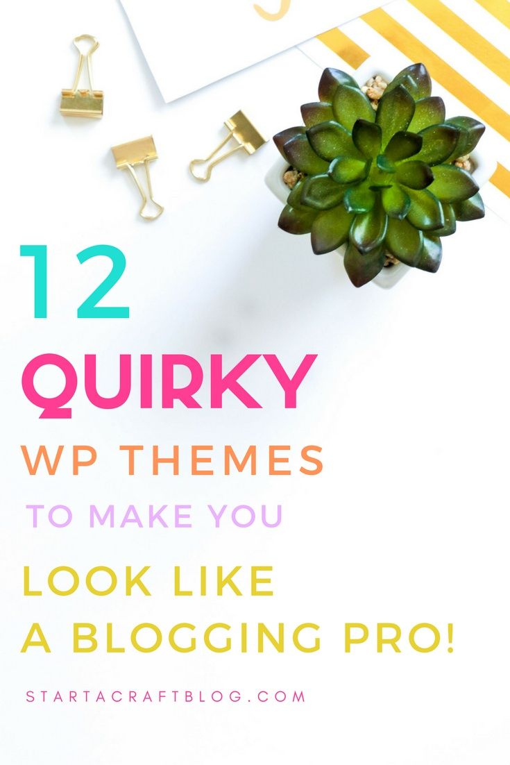 12 quirky wordpress themes to make you look like a pro clarity themes