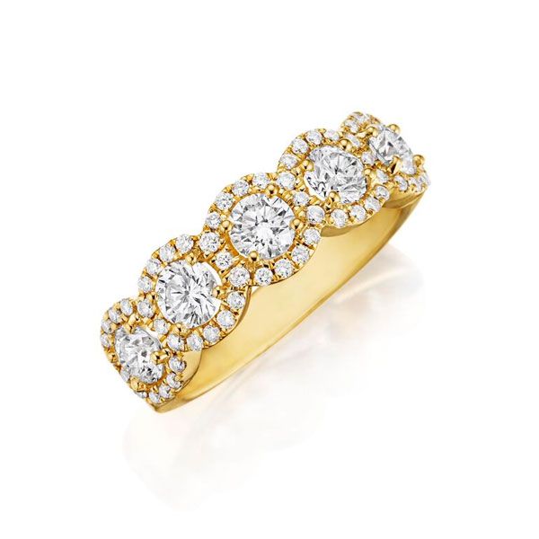 Henri Daussi Engagement Rings, Engagement Rings Vintage Halo, Engagement Ring Styles, Womens Band, Womens Wedding Bands, Wedding Band Styles, Wedding Rings, Diamond Bands, Gold Bands