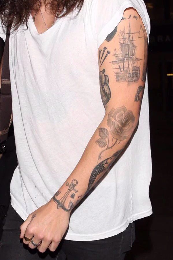 Styles Harry Styles Tatuagens X Tatuagem Inspiração Para Tatuagem