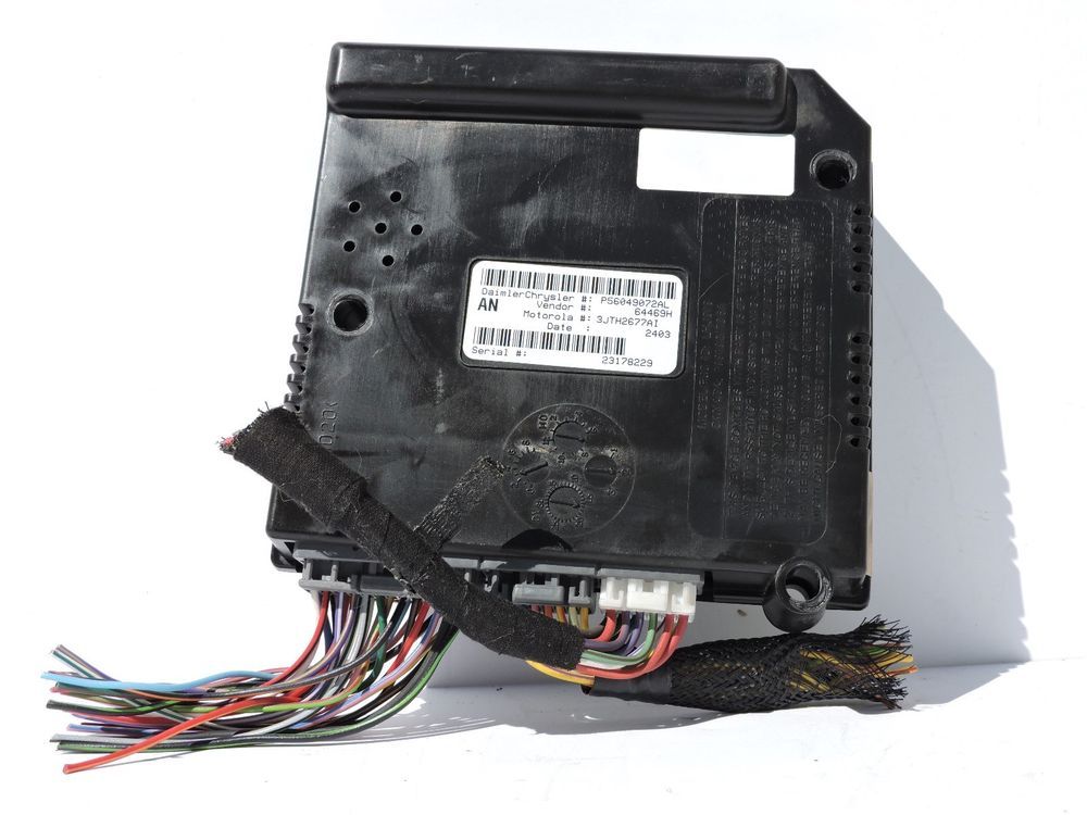 01 03 Dodge Dakota Central Timing Module P56049072al Ctm Body 01 03 Dodge Dakota Central Timing Module P56049072al Ctm Body Control Oem Daimlerchrysleroemdodgedakota