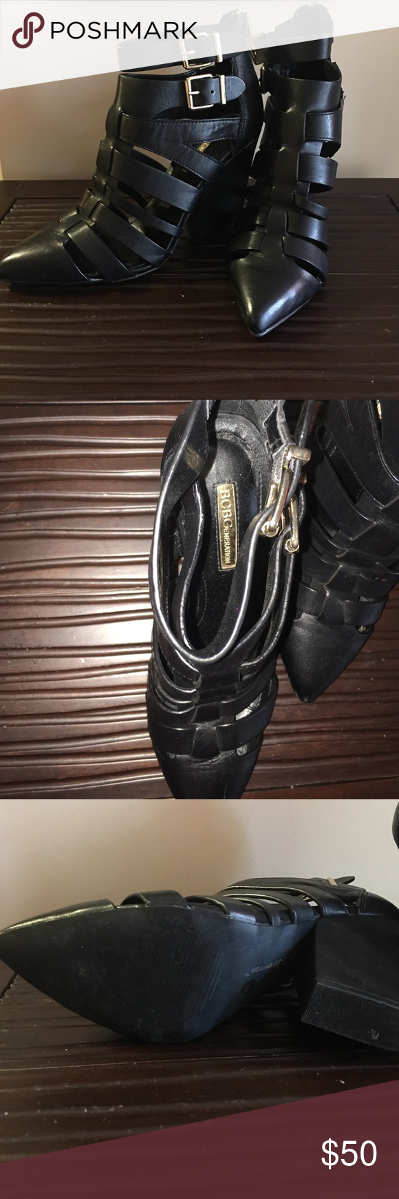 bcbgeneration strappy shoes