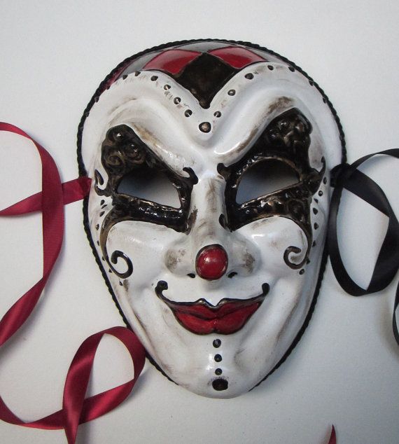 Tears Of A Clown Joker Mask By Effigymasks On Etsy With Images