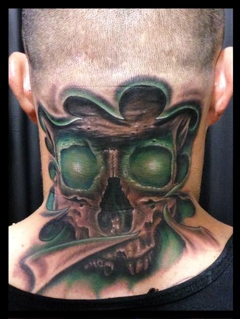 Awesome Skull Neck Tattoo Skull Tattoos Tattoos Neck Tattoo 14a351b4e6fef8d8aa402494a0c3e47e