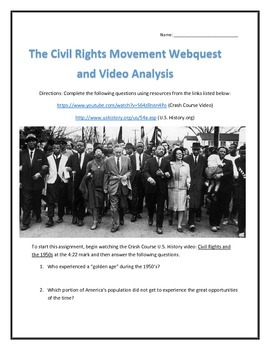 civil rights movement essay outline was the civil rights movement successful