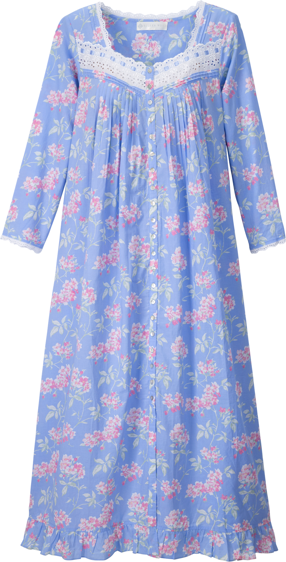 Eileen West Cherry Blossom Robe | Night dress for women, Cotton night ...