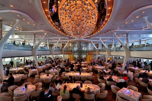Main Dining Room Princess Cruise Lines Cruise Ship Celebrity Cruises
