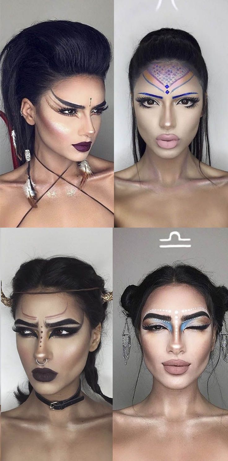 This makeup artist created a look for every zodiac sign and they are incredible
