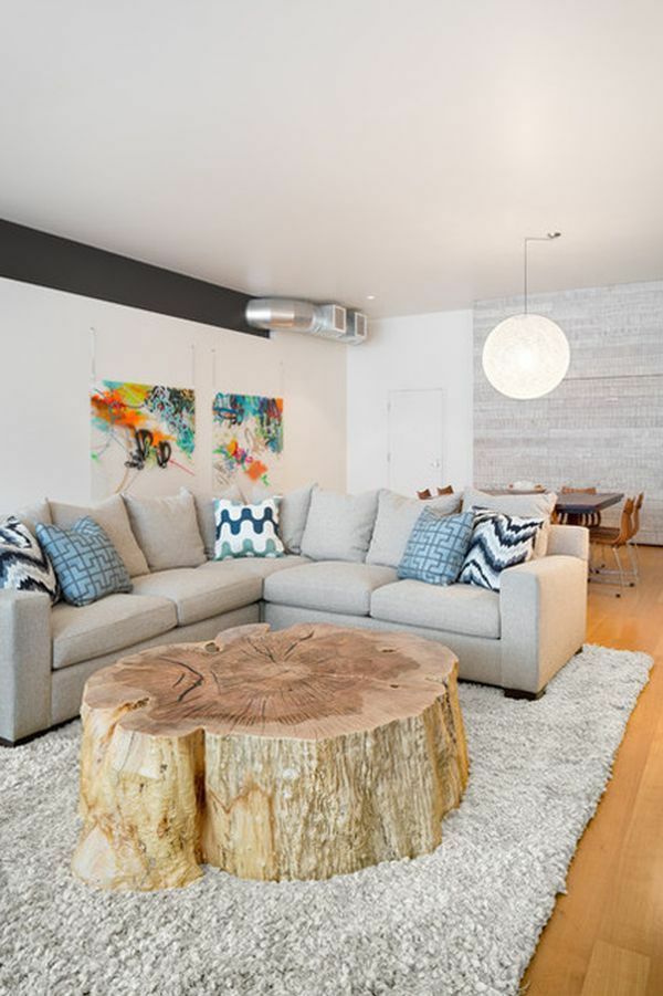 Wohnzimmertisch aus Holz selber bauen - tolle DIY Ideen zum Nachmachen #holzideen