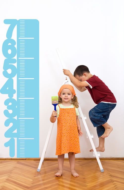 height chart wall decal wall sticker for the home pinterest height wall charts