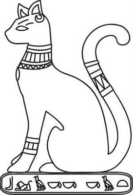 /'Egyptian Goddess/' Wall Stencils//Templates WS017254