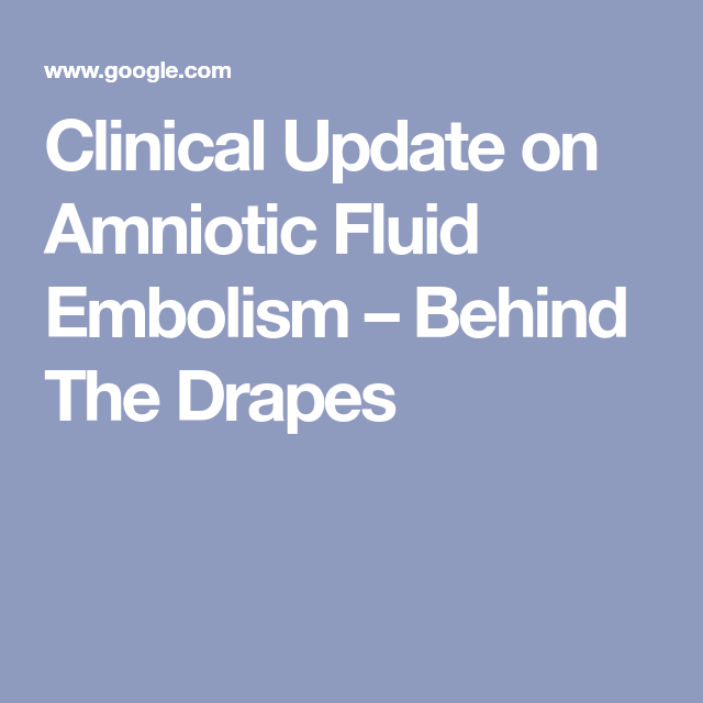 doctors who specialize in amniotic fluid embolism doctors who specialize in amniotic fluid embolism