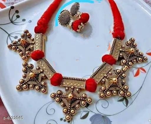 Jewellery Set Trendy Oxidized And Threadwok Jewellery set Base Metal: Alloy Stone Type: Artificial Stones & Beads Sizing: Adjustable Type: As Per Image Multipack: 1 Country of Origin: India Sizes Available: Free Size Catalog Rating: ★4.2 (757) Catalog Name: Diva Oxidized And Threadwork Jewellery Sets CatalogID_569606 C77-SC1093 Code: 752-4022845-<> #Accessor... Artificial Stone, Stone Beads, Stones, Latest Jewellery, Base Metal, Free Size, Jewelry Sets, Diva, Happ
