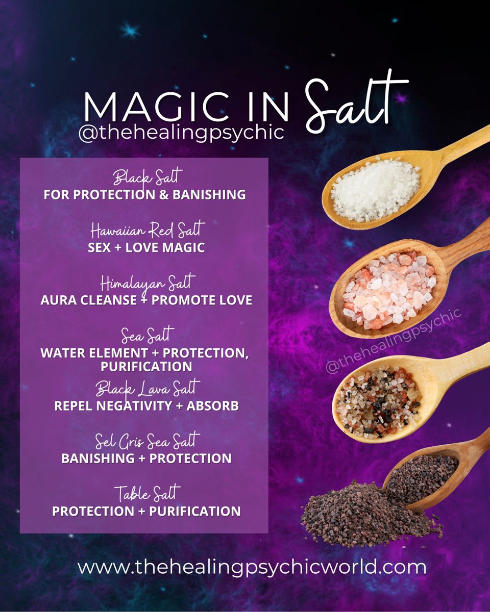 MAGIC IN SALT theHealingPsychic On INSTAGRAM Salt Bath Benefits mgso4-what-is-magnesium-sulfate