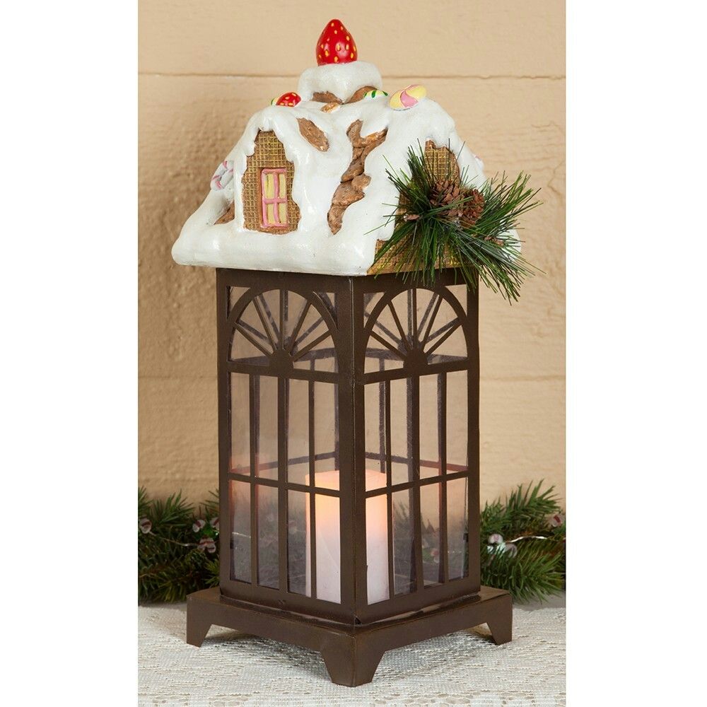 Gingerbread Lantern โข Sturbridge Yankee Decorating with