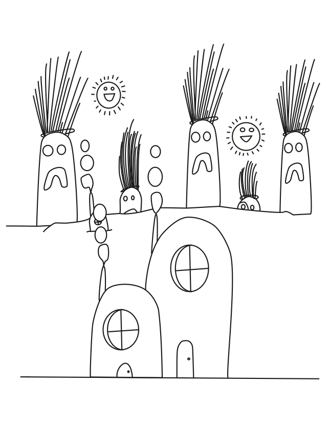 Download Erik's Coloring World | Monster coloring pages, Coloring pages, Color