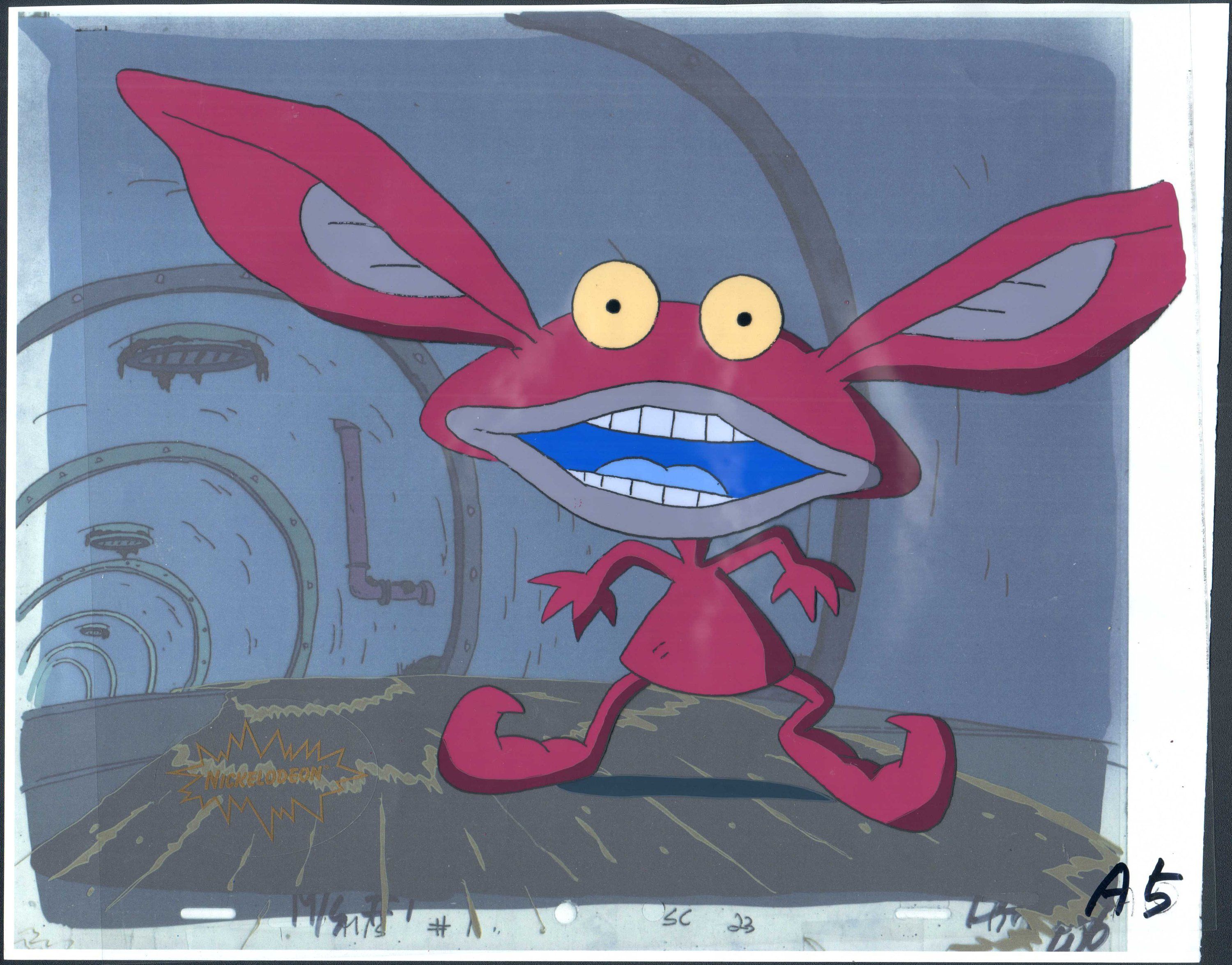 Ickis ahh Real Monsters Production Animation Cell Etsy Real Monsters Ickis Animation Ickis ahh Real Monsters Production Animation Cell Etsy Real Monsters Ickis Animation