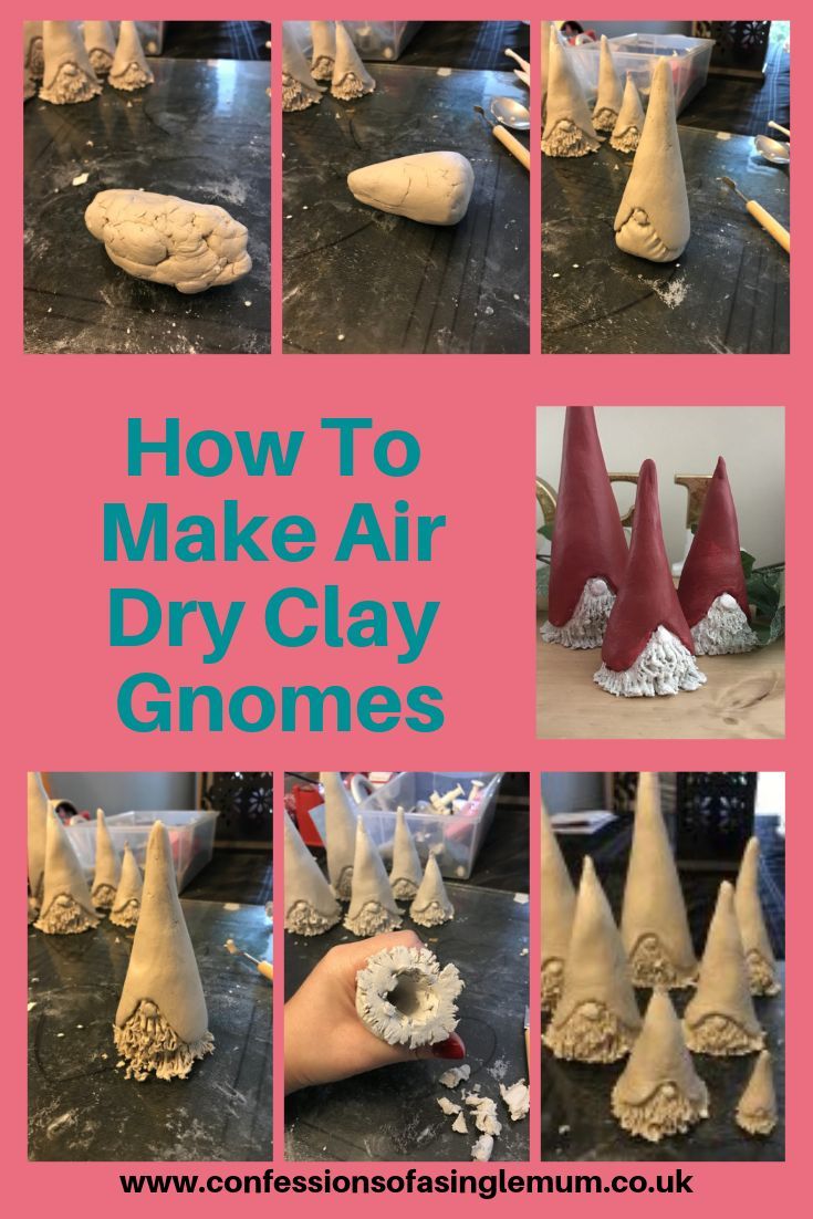 Clay Scandinavian Gnomes