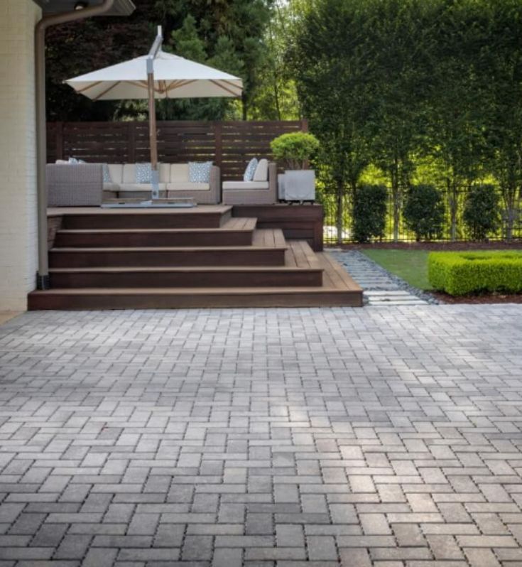 Want to help replenish the quality of local waterways and remove pollutants in the process? Permeable pavers are a proven solution for many pedestrian walkways, patios and driveways. To find the right permeable paver for your needs, reach out to a PBM product specialist who can educate you on the best fit for your project. Grass Pavers, Concrete Pavers, Backyard Pool, Backyard Landscaping, Pervious Pavers, Interlocking Pavers, Outdoor Pathways, Belgard, Pedestrian Walkway
