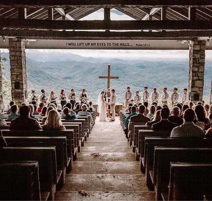 Magical mountain wedding at Pretty Place Chapel Pretty