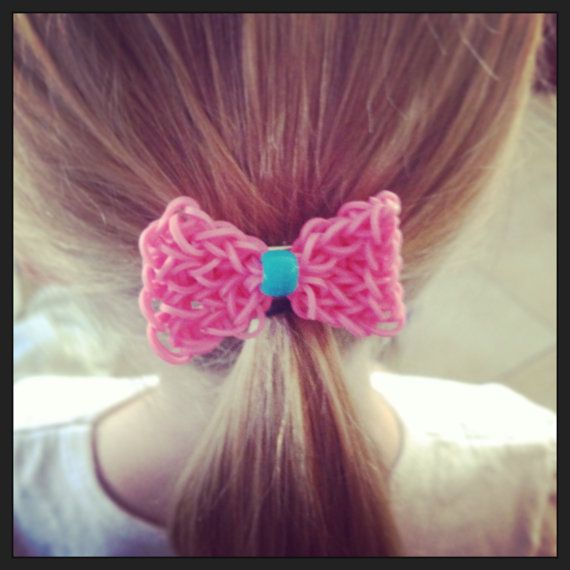 Pink Rainbow Loom Hair Loom Single Toy Small