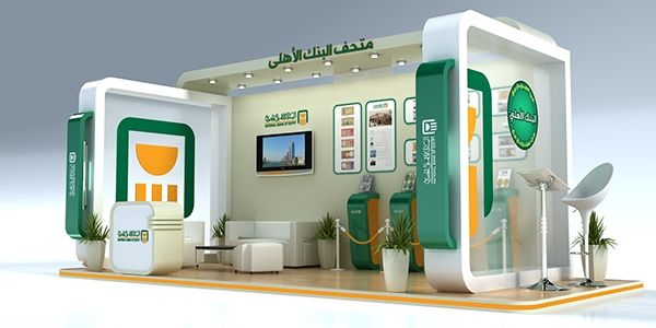 El bank Elahly Booth on Behance stand Booth design El bank Elahly Booth on Behance stand Booth design