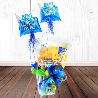 Regalos día del Padre a domicilio en Bogotá Ancheta Corona Best Dad, Hanukkah Wreath, Sketches, Wreaths, Birthday Gifts, Balloon Flowers, Creative Gifts, Crowns, Drawings