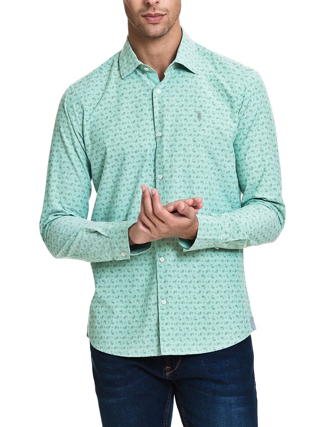 Camisa Manga Larga Javier Larraizar