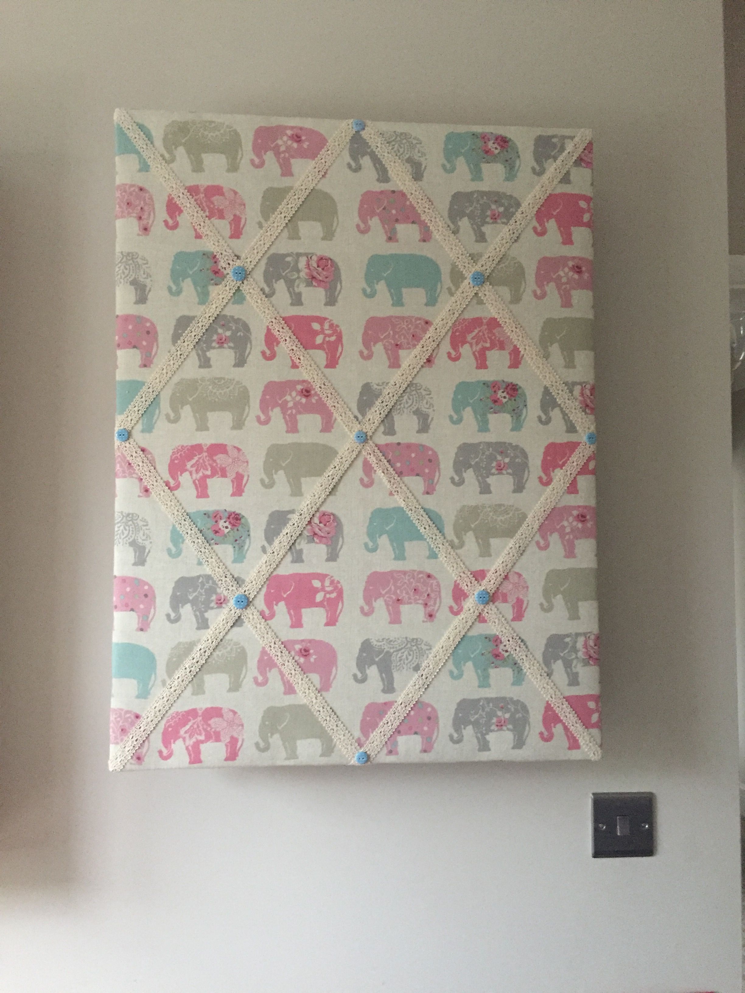 Fabric Notice Board Handmade Fabric Notice Board Handmade