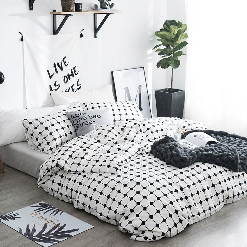 Black And White Gingham Bedding Bedspread Bedroom Sets Black And White Gingham Bedding Bedspread Bedroom Sets