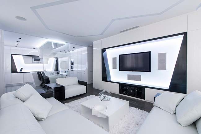 Futuristic apartment in Moscow | Pinterest Futuristic apartment in Moscow | Pinterest