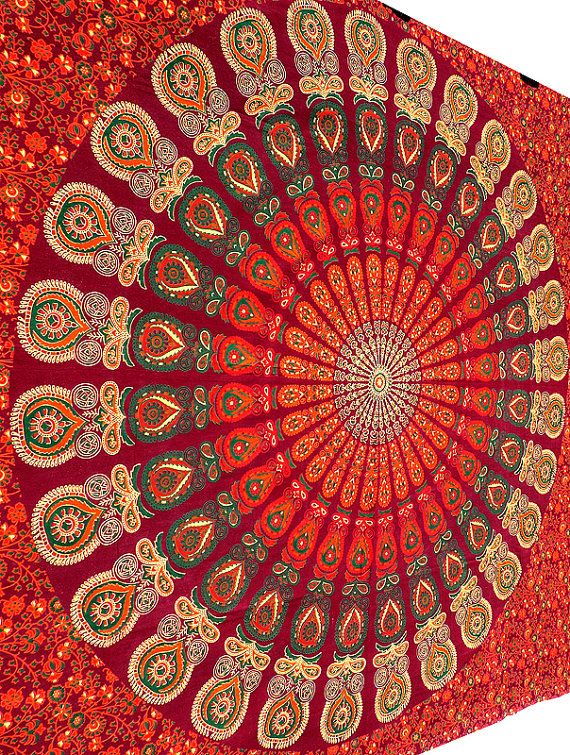 Télécharger gratuitement Images Mandala Indien Hippie Tentures De Tapisserie Suspendue Couvre Lit le plus cool salutations
