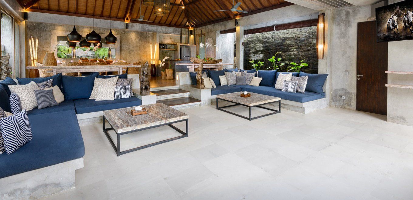 Gorgeous Tropical Villas In Bali Living Room Designs Balinese