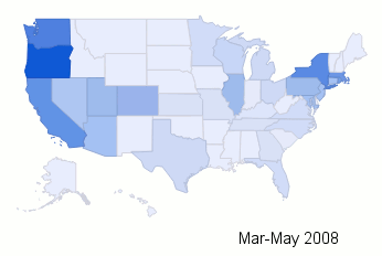 amazing google graphic showing vegan searches in the us 2008 present we are growing