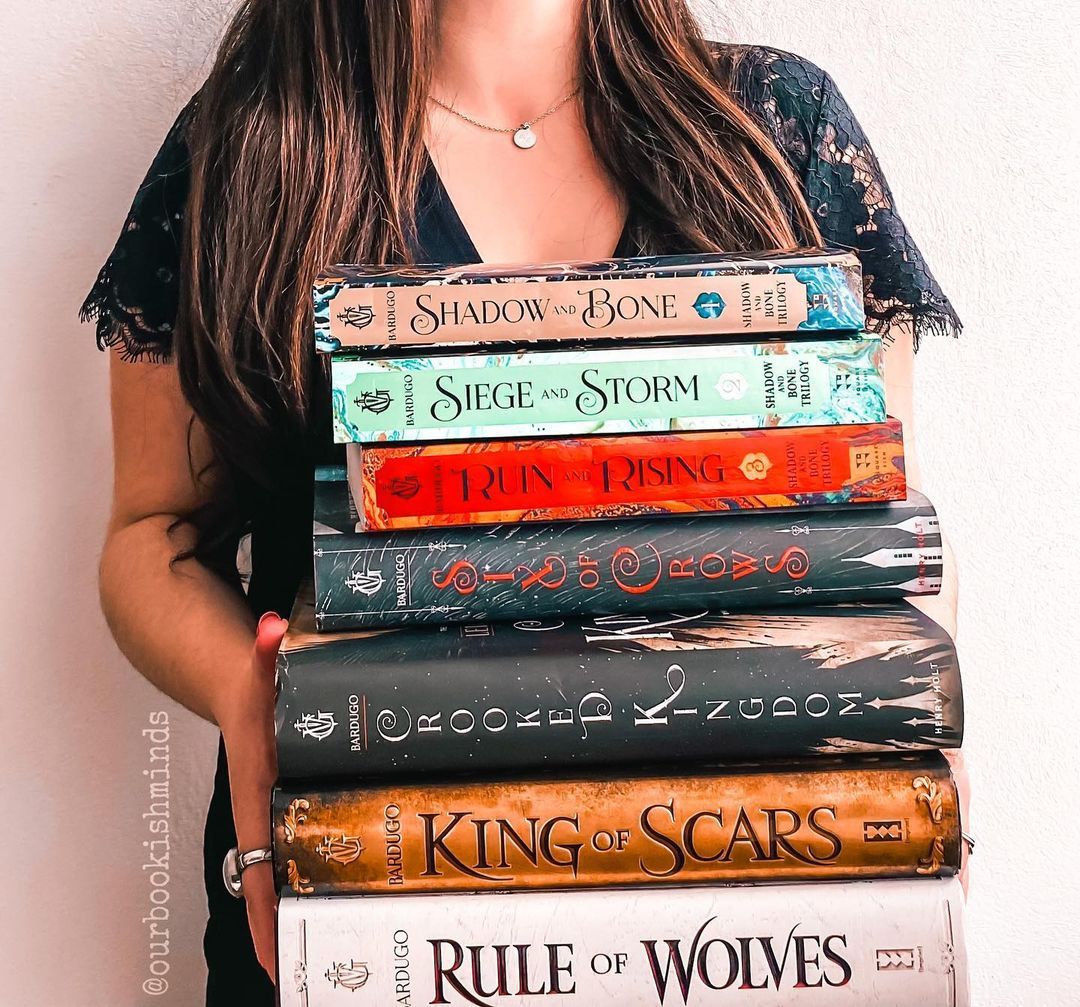 GrishaVerse book stack in 2021 Books, Bookstagram, Caro