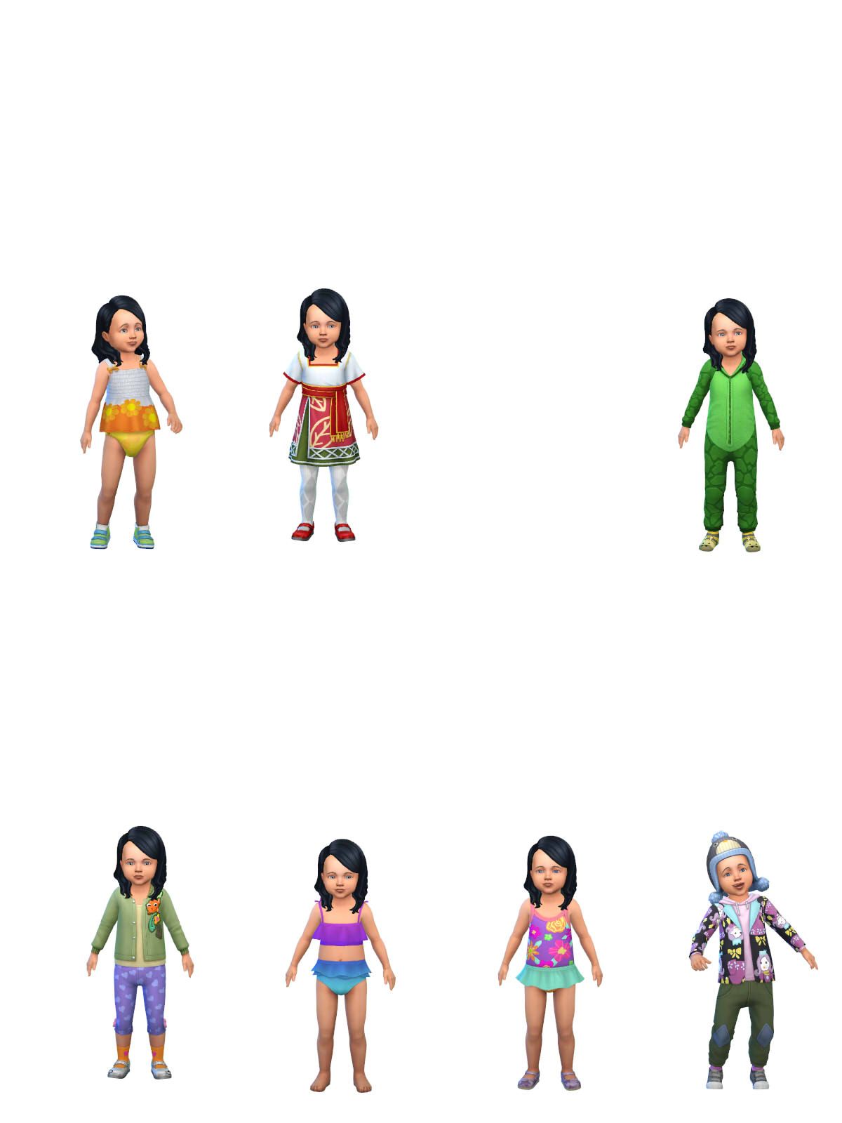 Alyssa Jones Sims Sims 4 Infantes artemis-hair-sims-4-maxis-match-cc