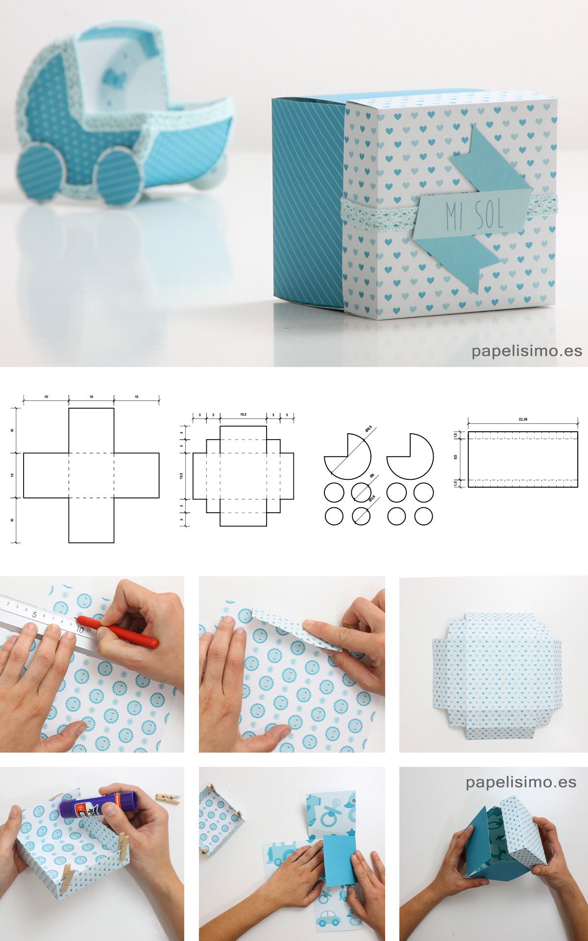 Varias Veces Me Habéis Pedido Ideas Para Regalar A Bebés Hoy Aprenderemos Cómo Hacer Una Cestas De Baby Shower Cajitas Para Baby Shower Boy Baby Shower Ideas