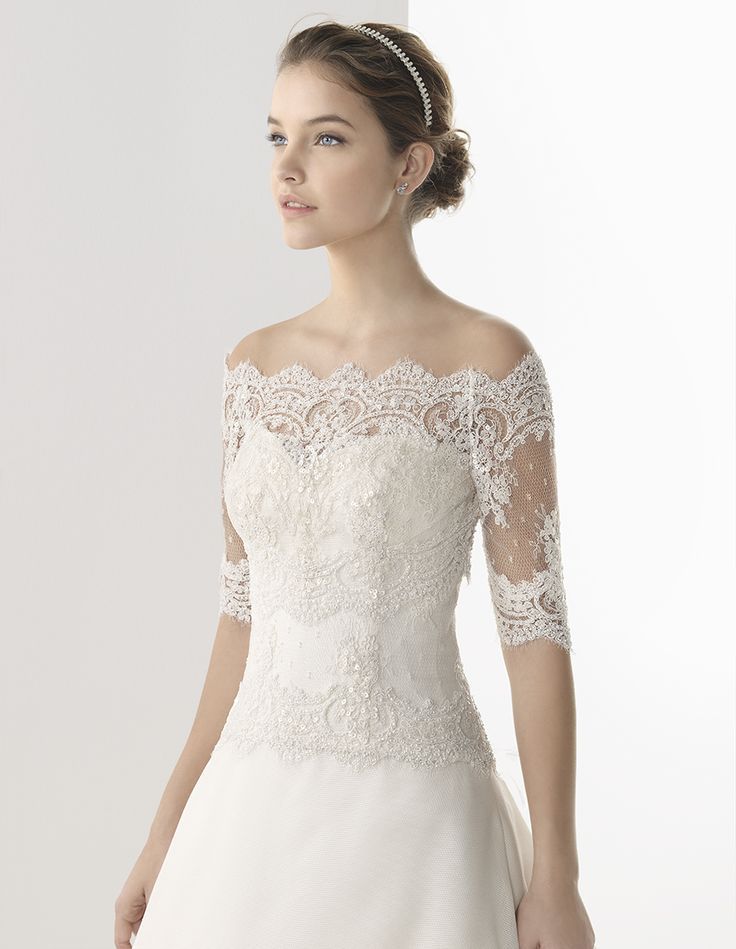 novia romantica gracias a ese vestido de encaje con aires de