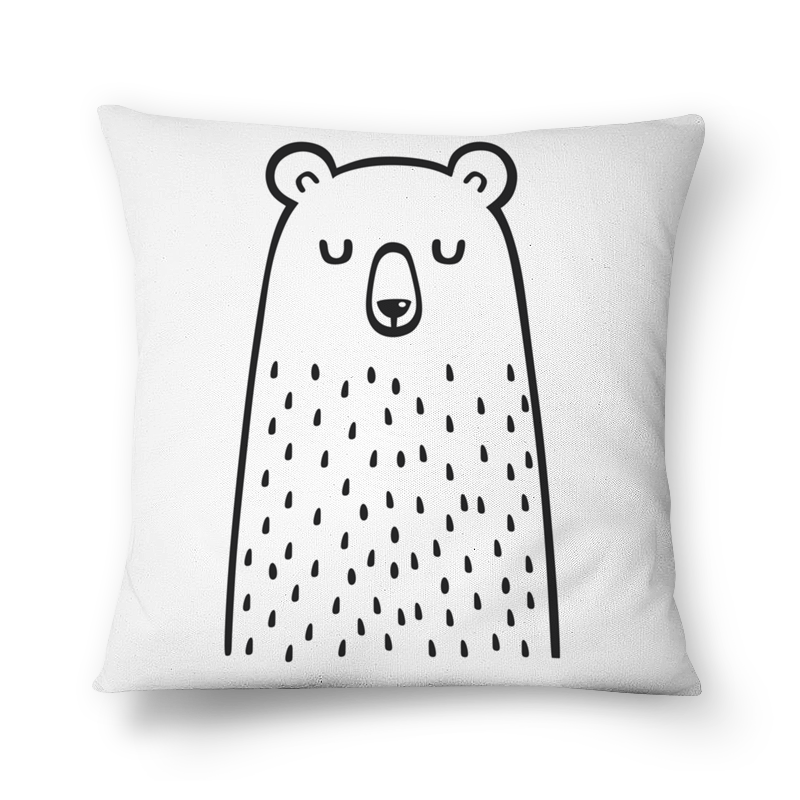 Bear, Pillows, Creative Design, Decorative Throw Pillows, Infant Room, Sketches, Bears, Cushions, Pillow Forms