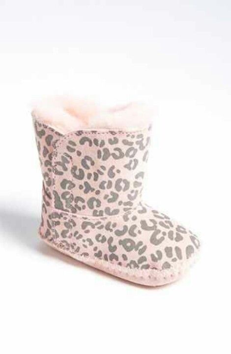 baby uggs leopard print