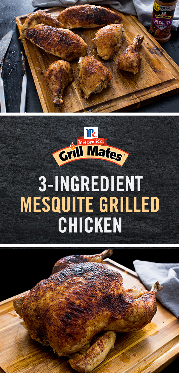 Mesquite Grilled Chicken - Mccormick grill mates chicken recipes #mccormick #grill #mates #chicken #recipes Mesquite Grilled Chicken