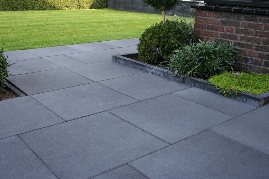 Terrastegels Tremico Antraciet 60x60x6 Cm Tuinvisie Populair Tuin Tuintegels Tuin Ideeen