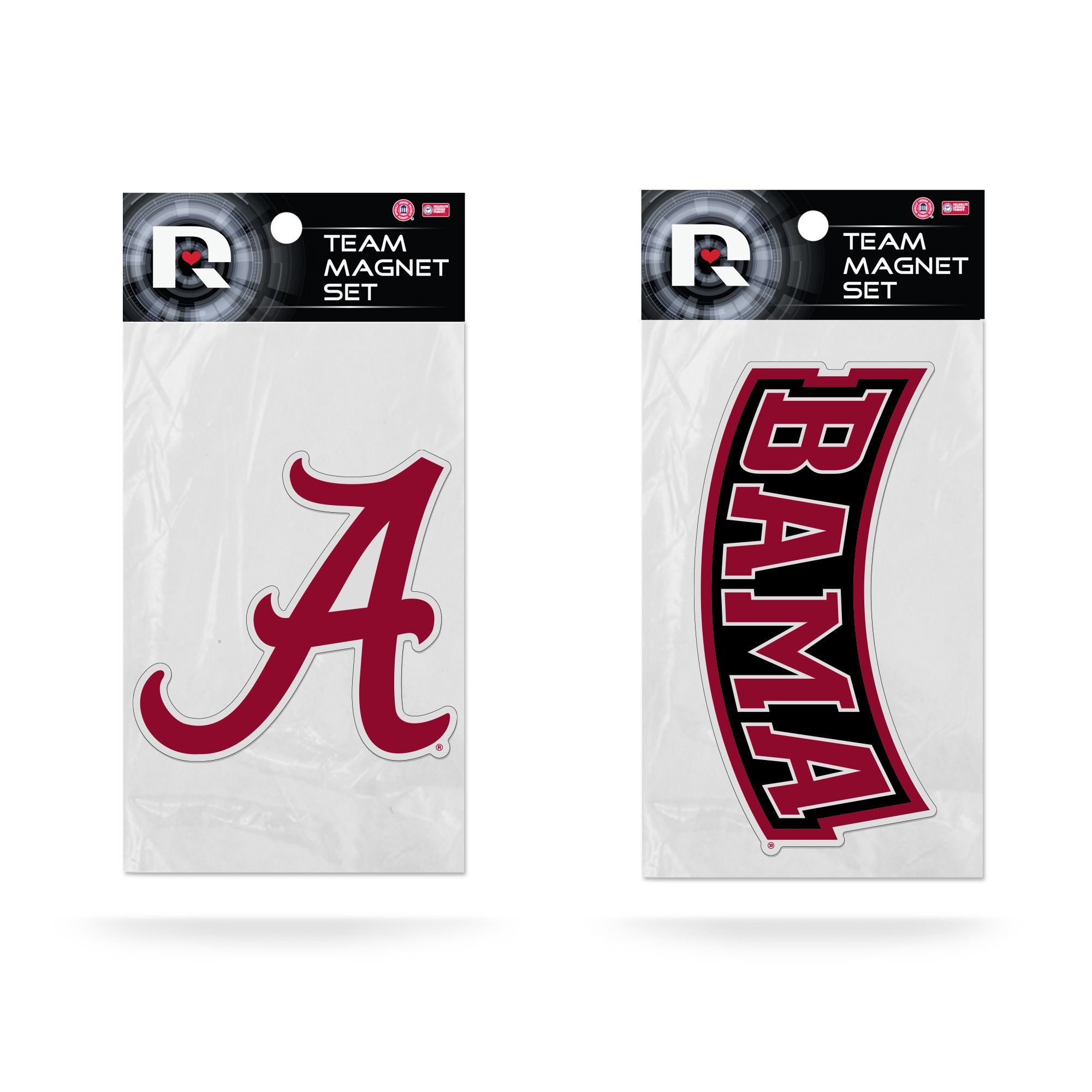 Alabama Crimson Tide Magnet Set-Alabama Crimson Tide 6 Pack of CAR Magnets-Awesome Tailgate Pack