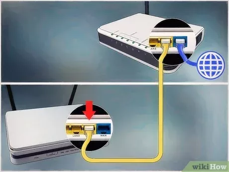 How To Connect One Router To Another To Expand A Network Internet Router Router Computer Router